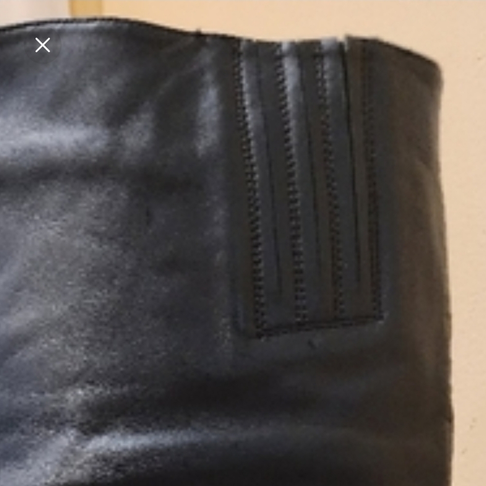 New. Array Almond Toe Knee Length Boots Kitten Heels 2" Size 6.5 - Picture 9 of 9